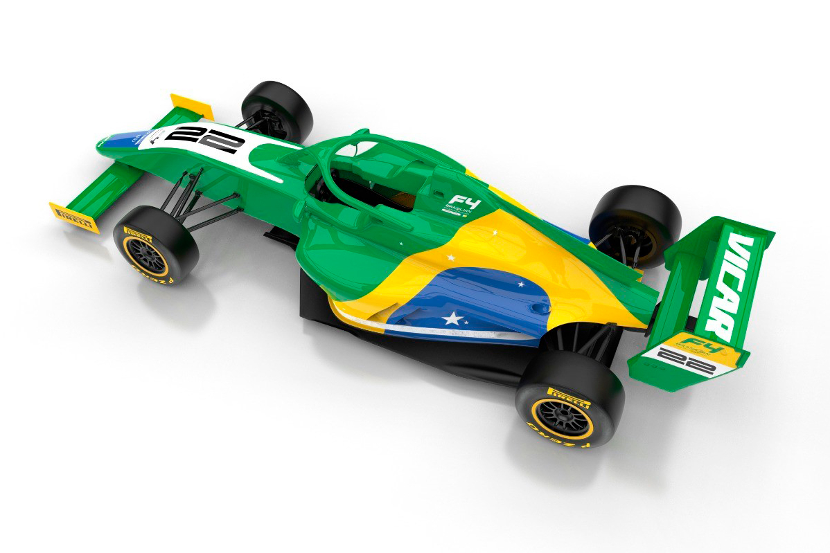 Fórmula 4 acelera pela primeira vez no Brasil antes de estreia