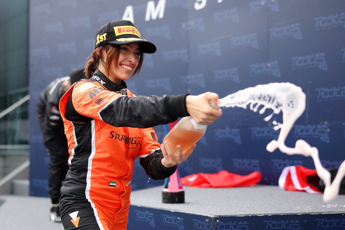 Amna Al Qubaisi Takes Second F Academy Win In Barcelona Race Two