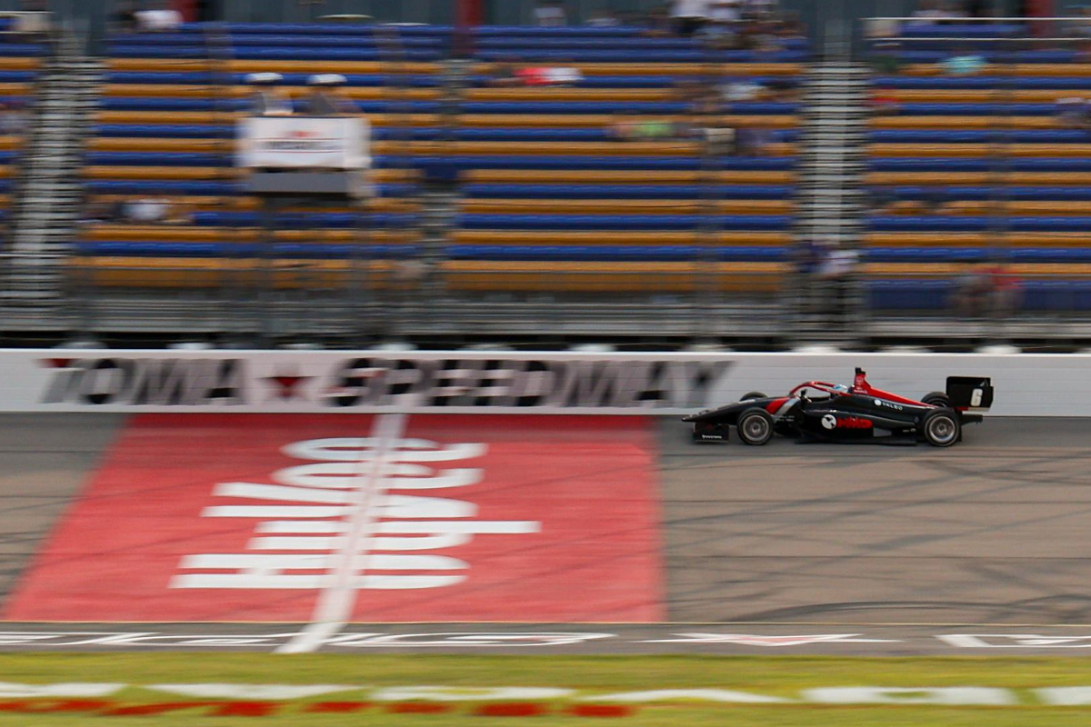 Rasmussen takes Indy Nxt lead with victory on Iowa oval Formula Scout