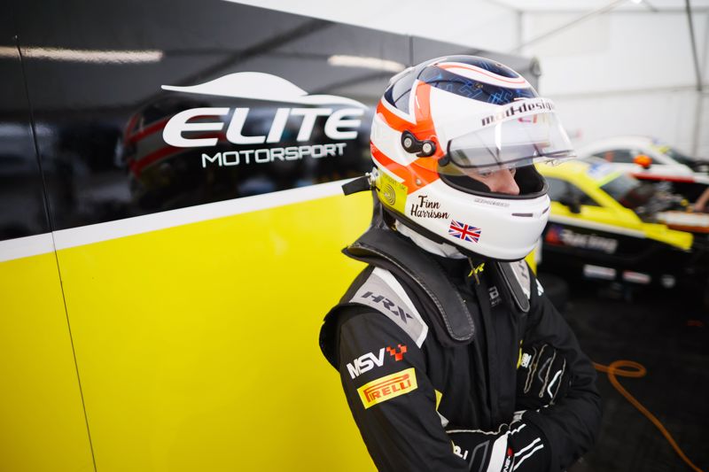 Finn Harrison remains with Elite Motorsport for 2024 GB4 campaign