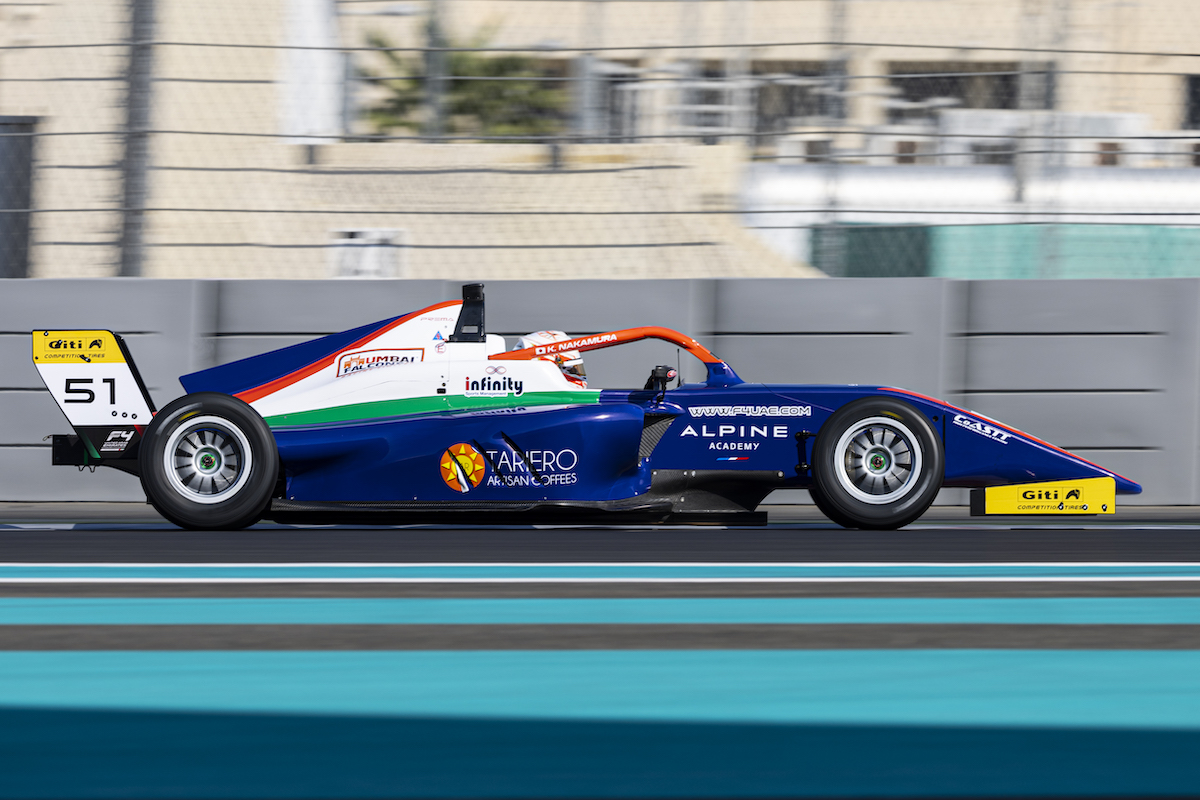 Nakamura Berta takes first win in F4 UAE opener at Yas Marina