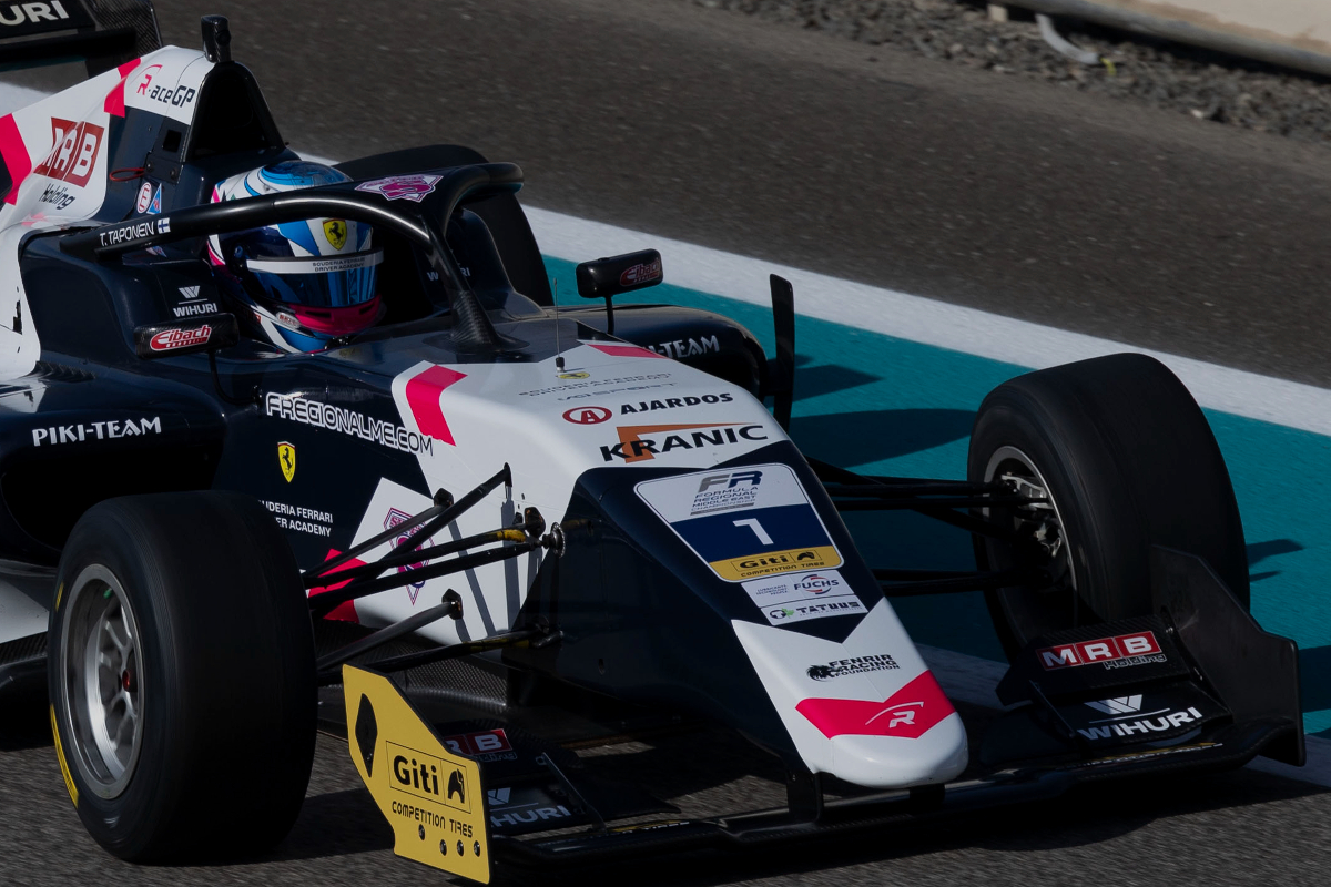 Taponen takes FRME lead with dominant second victory at Yas Marina