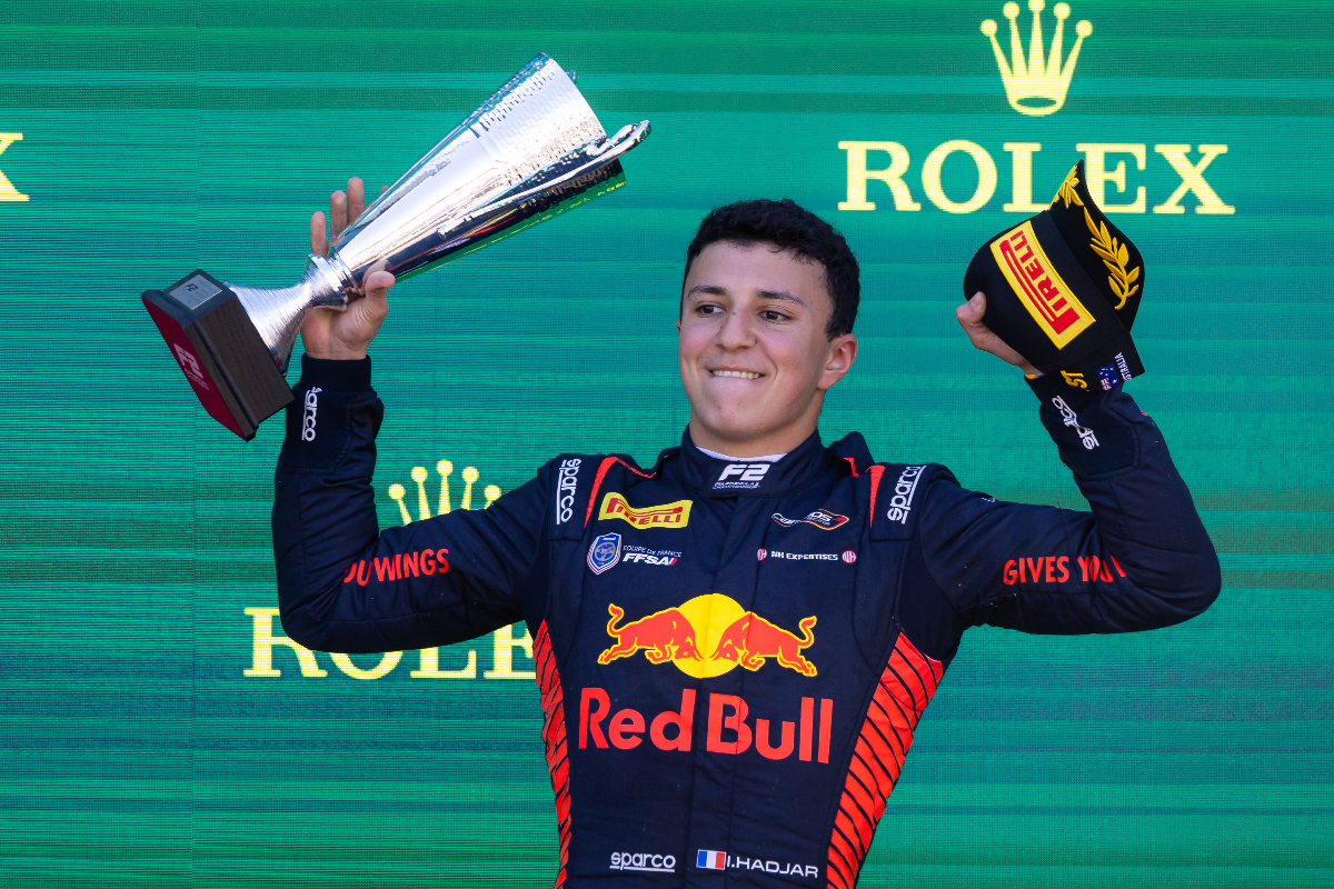 Hadjar gets ‘redemption’, ‘revenge’ and ‘a lot of confidence’ from F2 win