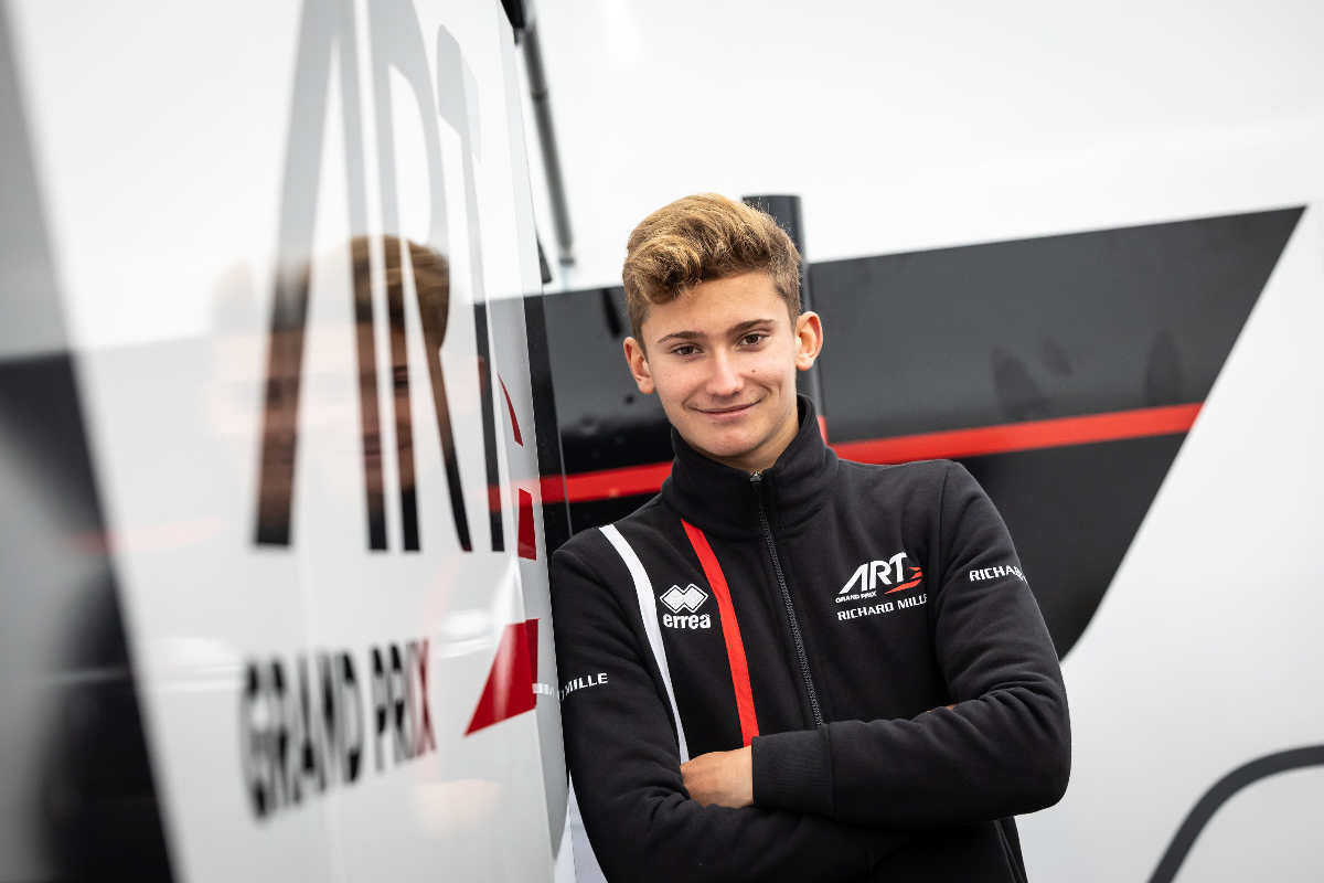 ART GP’s Evan Giltaire tops chaotic first day of FREC’s Hockenheim test