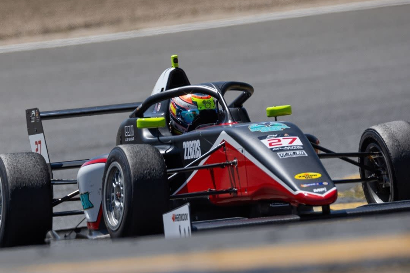 Lucas Fluxa pips Keanu Al Azhari in first Spanish F4 qualifying of 2024