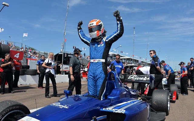 Ed Jones makes it three for three with Long Beach win - Formula Scout