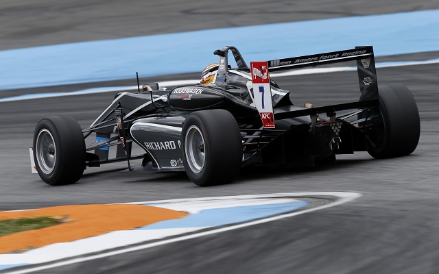 Charles Leclerc wins wet third European F3 race at Hockenheim - Formula ...