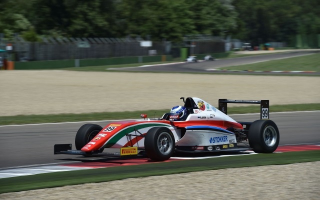 Ralf Aron Scores Double Pole In Italian F4 Qualifying At Imola