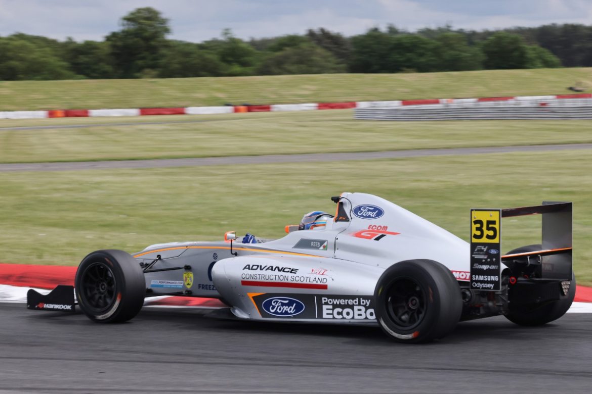 Matthew Rees fastest in British F4 qualifying again at Snetterton