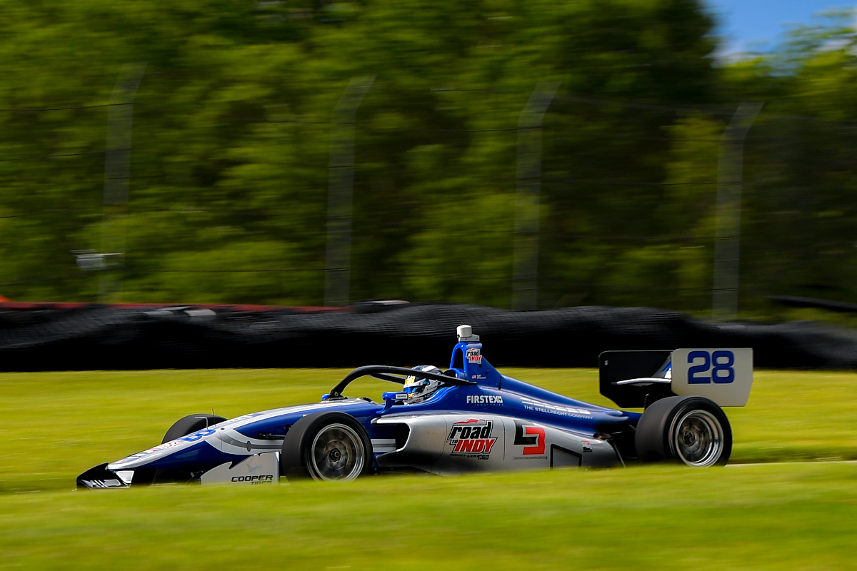 Kirkwood cruises into Indy Lights points lead with fifth win Formula