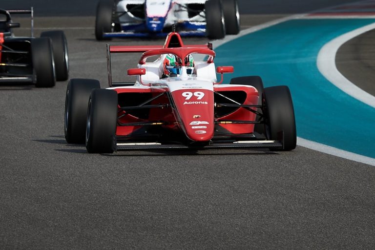 Mercedes junior Antonelli makes it three F4 UAE wins from three