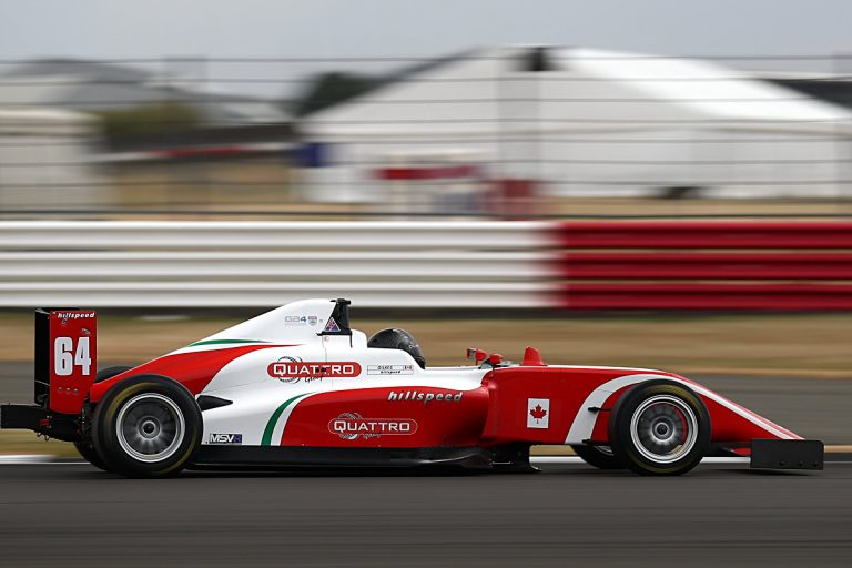 Gilkes leads Hillspeed 1-2 in GB4 qualifying at Silverstone - Formula Scout