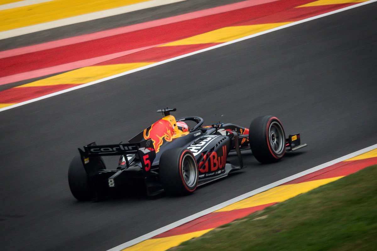 Lawson Takes Comfortable Win In Spa F2 Sprint Race Formula Scout