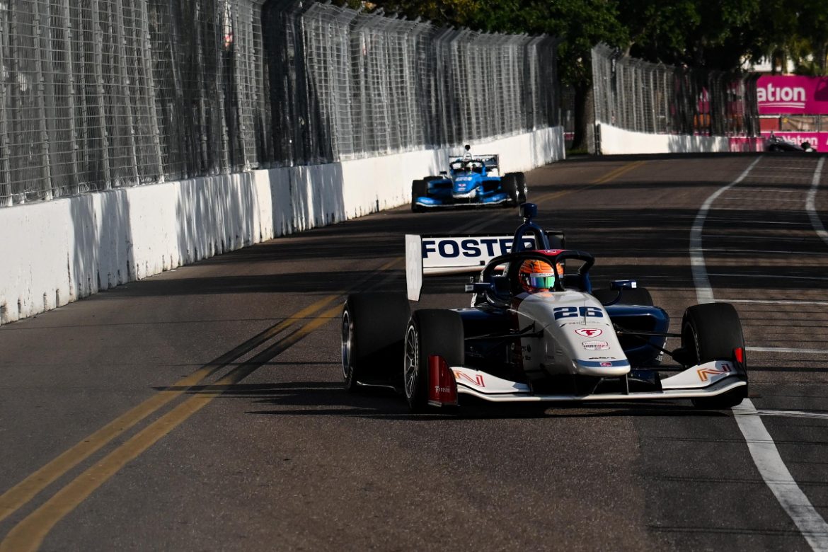 Louis Foster takes pole on his Indy Nxt debut Formula Scout